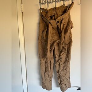 Paper bag waist jogger